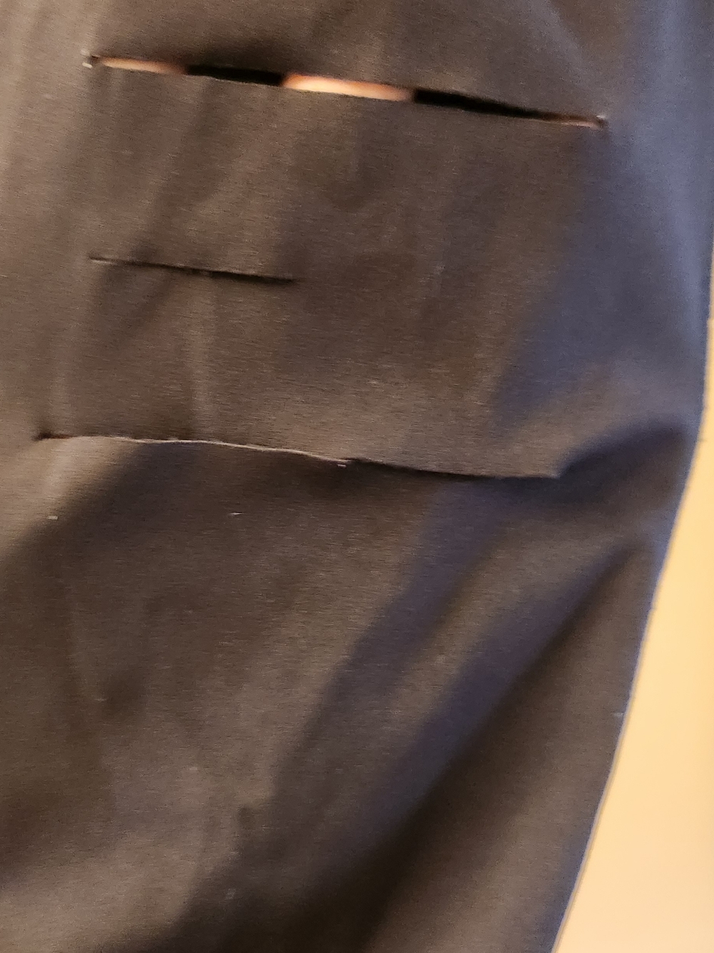 ZYIA Black Ripped Performance Leggings - Picture 4 of 6
